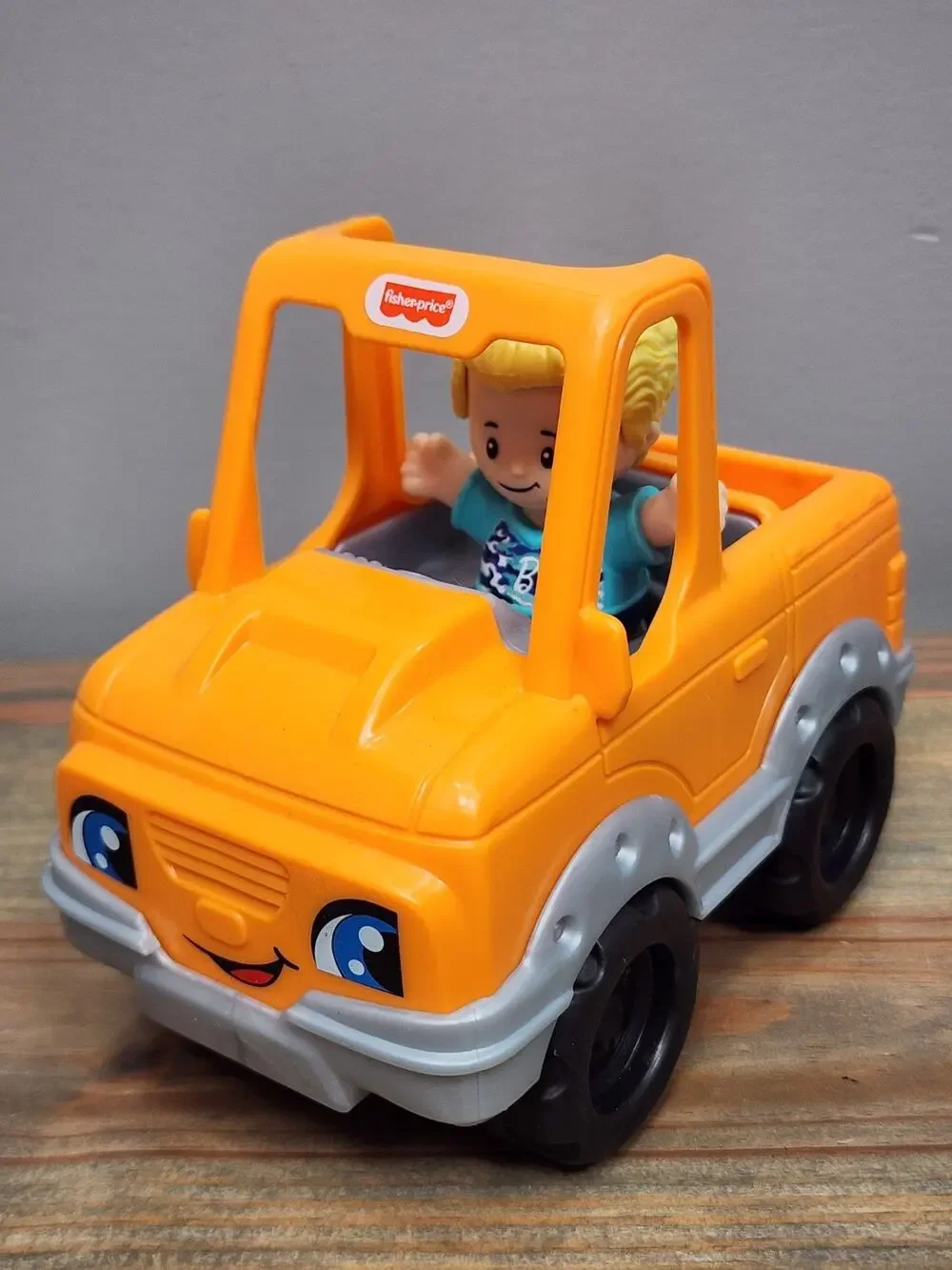 Fisher Price Little People Orange Jeep GGT36 Help A Friend Pick Up Truck 2017